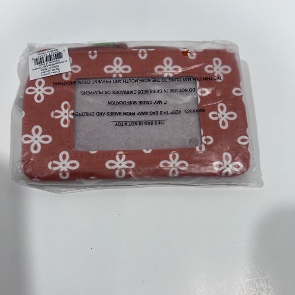 NWT Vera Bradley Collegiate Zip ID Lanyard University Texas Longhorns -Grad Gift - Picture 5 of 6